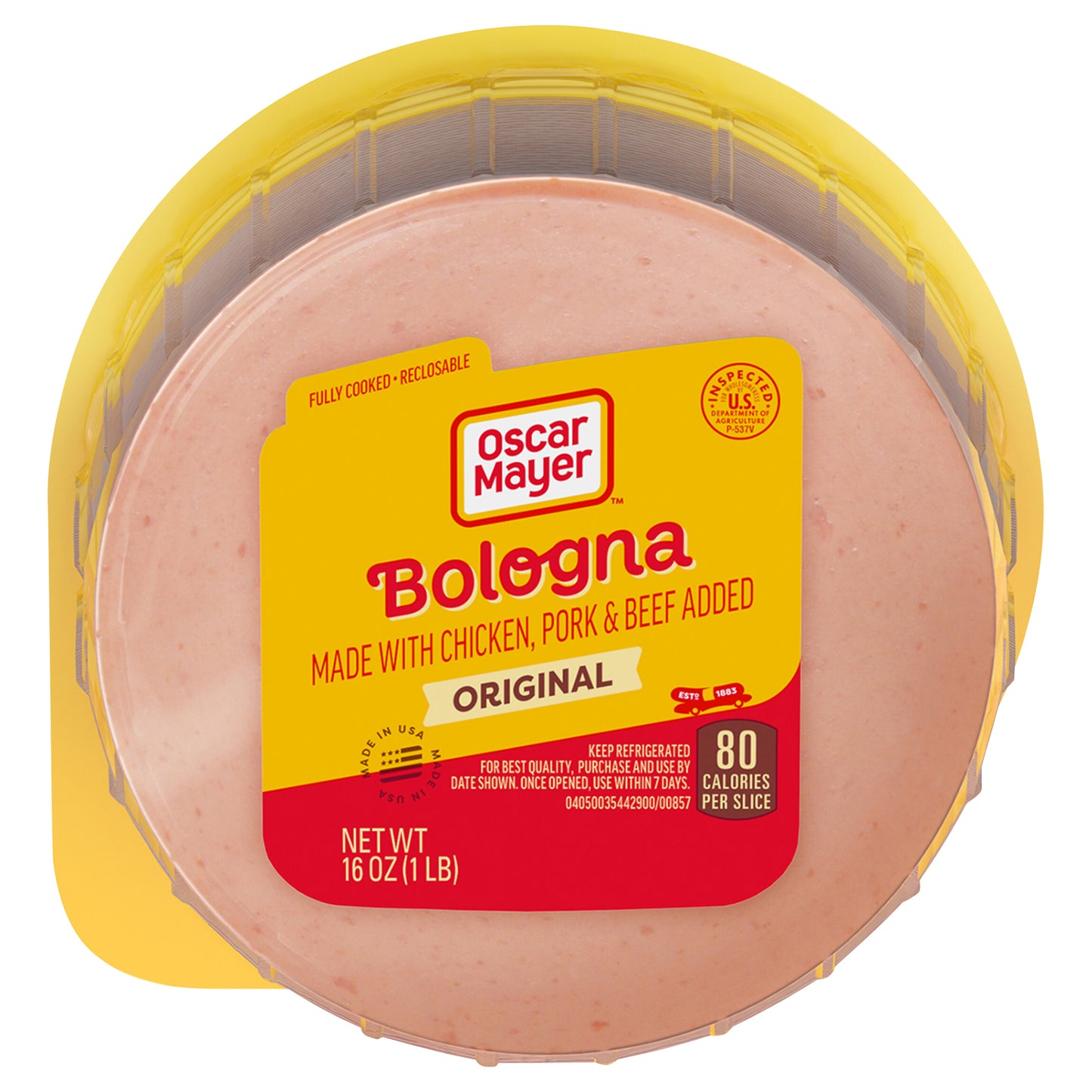 Oscar Mayer Bologna Deli Lunch Meat, 16 oz Package