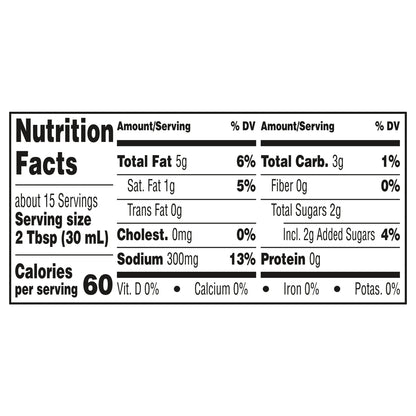 Wish-Bone Greek Vinaigrette Salad Dressing, 15 FL OZ