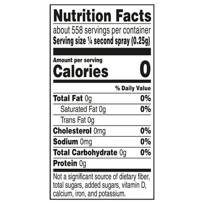 PAM Original Canola Oil Blend No-Stick Cooking Spray, 6 oz.