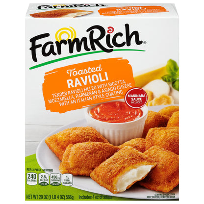 Farm Rich Toasted Ravioli 20 oz