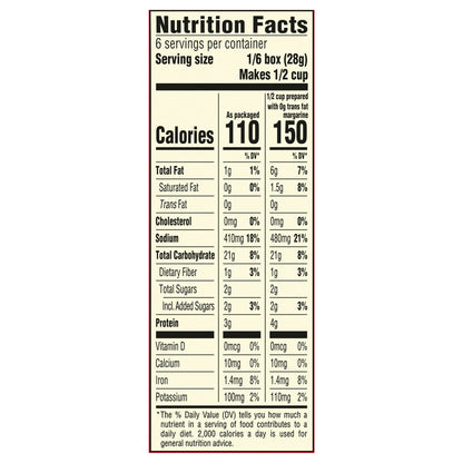 Stove Top Stuffing Mix for Turkey, 6 oz Box