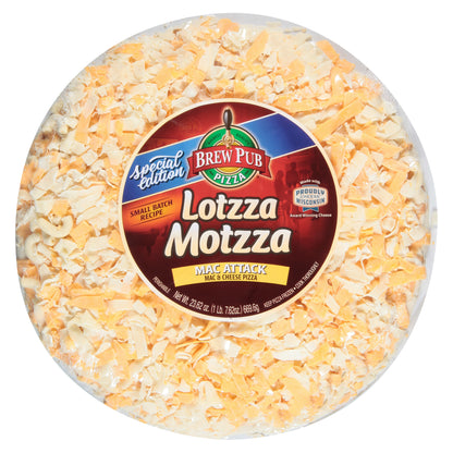 Brew Pub Pizza Lotzza Motzza Mac Attack Pizza Large 23.62 oz