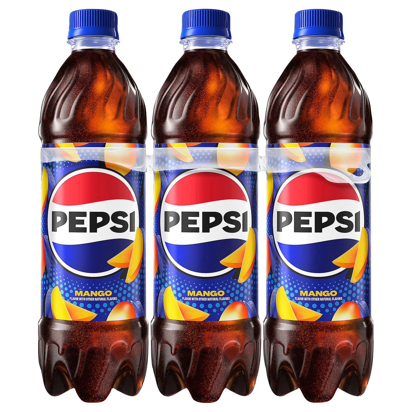 Pepsi Mango Soda 3 - 16.9 fl oz Bottles