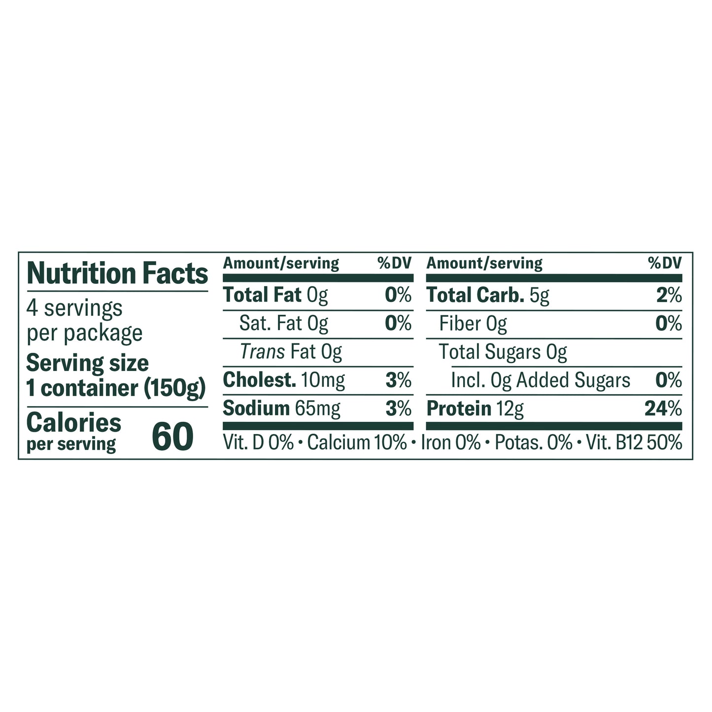 Chobani Zero Sugar Mixed Berry Greek Yogurt 5.3oz 4ct