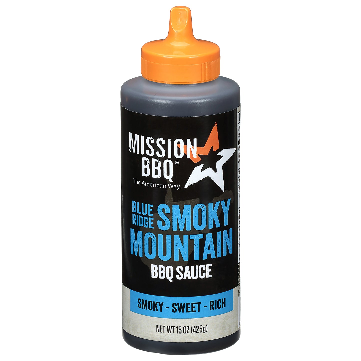 Mission BBQ Blue Ridge Smoky Mountain BBQ Sauce 15 oz
