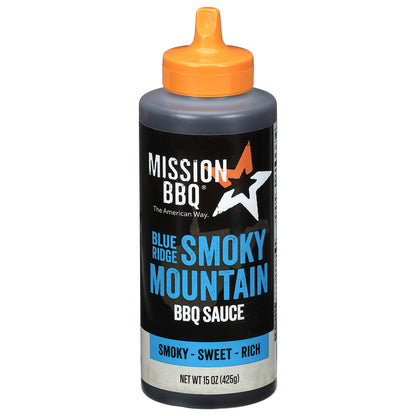 Mission BBQ Blue Ridge Smoky Mountain BBQ Sauce 15 oz