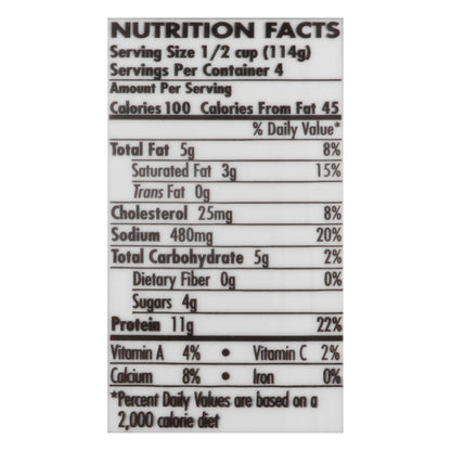 Prairie Farms Small Curd 4% Milkfat Minimum Cottage Cheese 16 oz