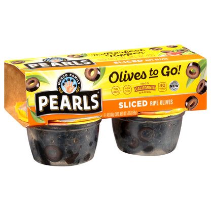 Pearls Sliced Ripe Olives 4 ea
