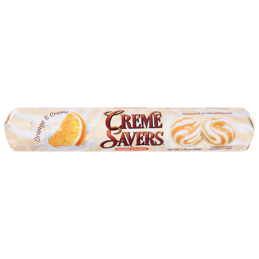 Creme Savers Orange & Creme Hard Candy 13 Each