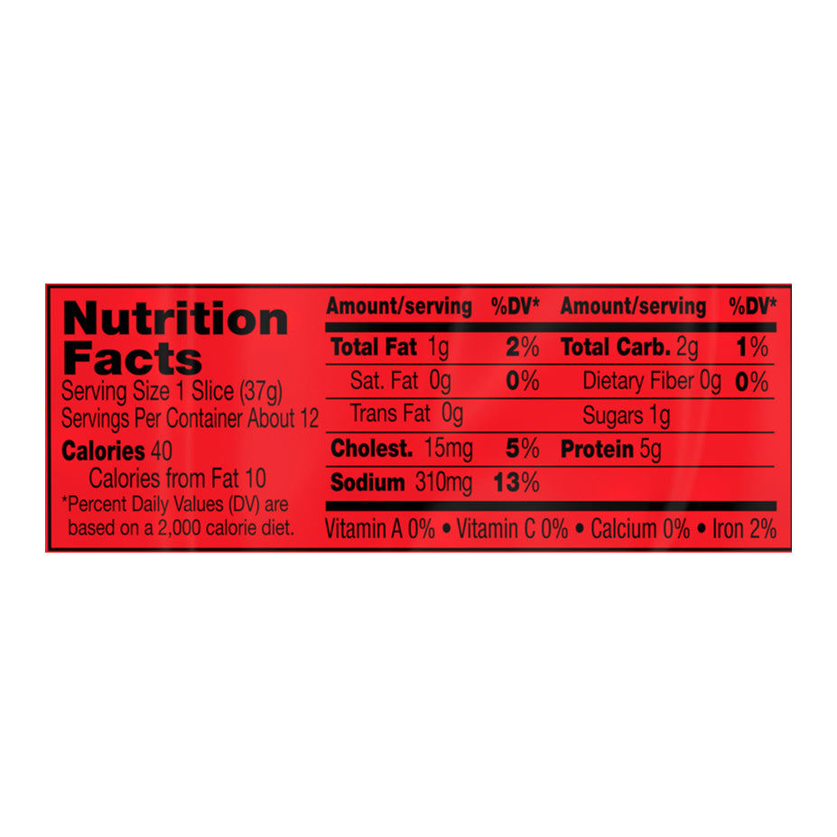 Bar-S® Deli Style Smoked Ham 16 oz. Pack