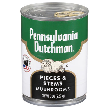 Pennsylvania Dutchman Pieces & Stems Mushrooms 8 oz