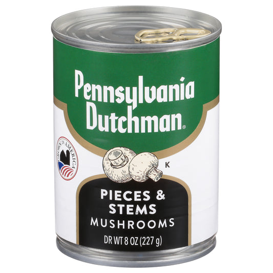 Pennsylvania Dutchman Pieces & Stems Mushrooms 8 oz