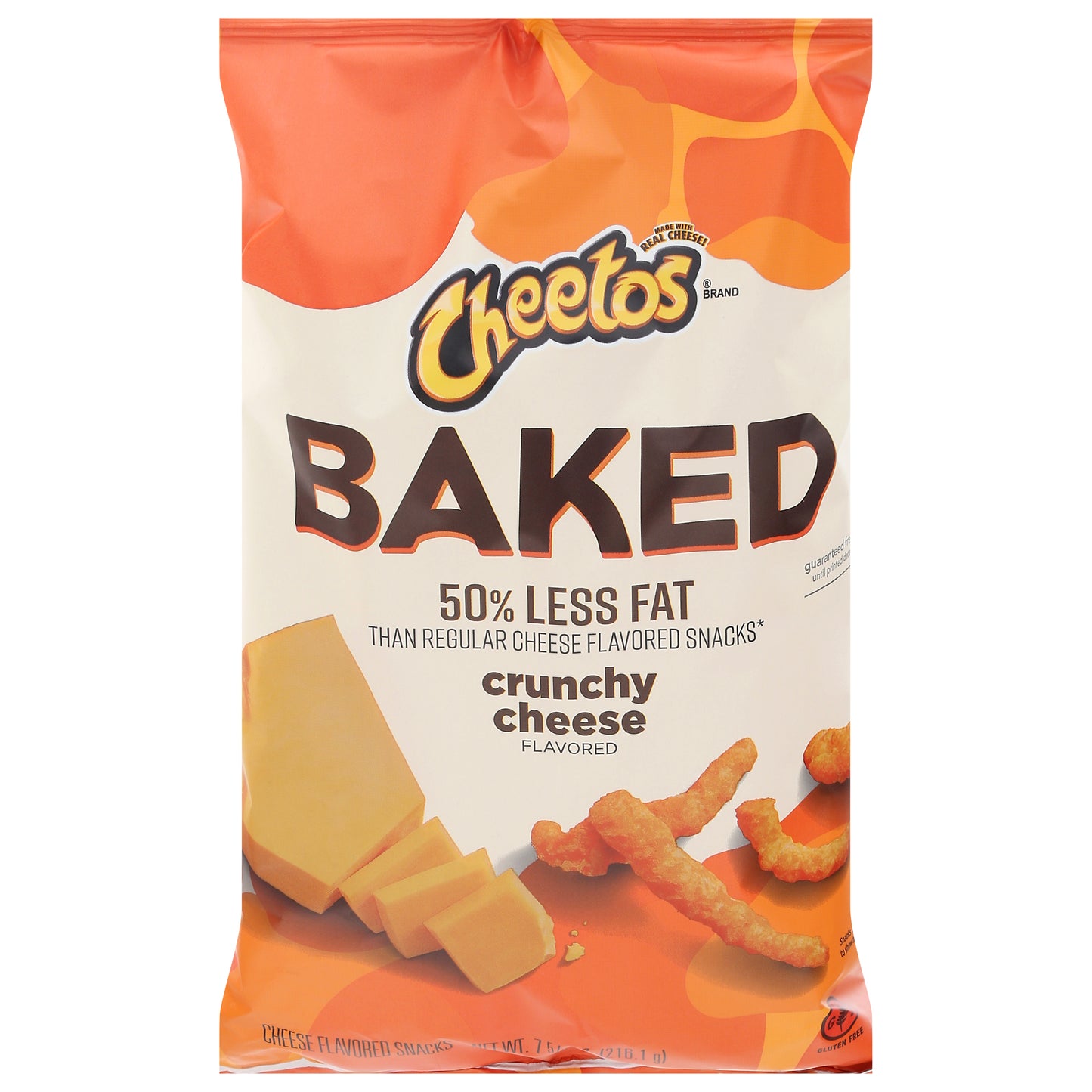 Cheetos Baked Crunchy Cheese Flavored Snacks 7.62 oz