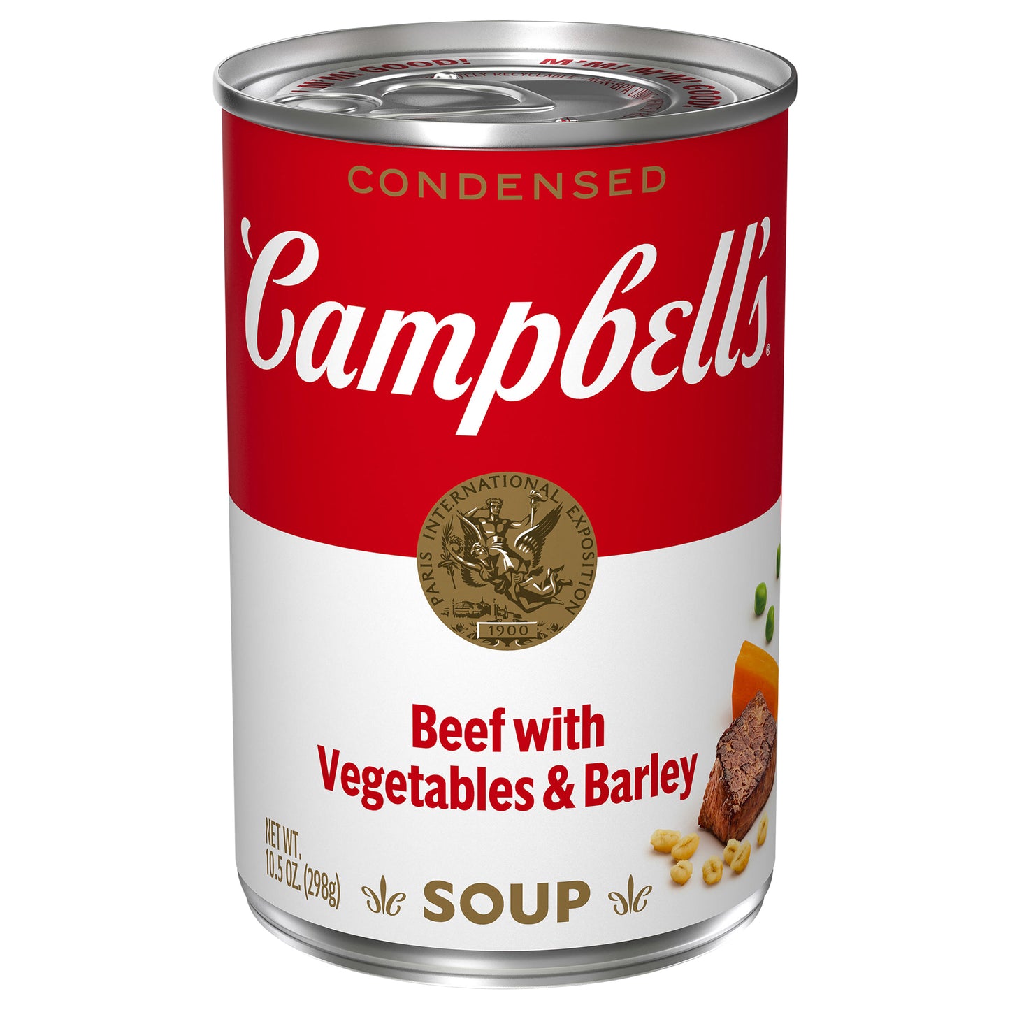Campbell's Beef with Vegetables & Barley Condensed Soup 10.5 oz