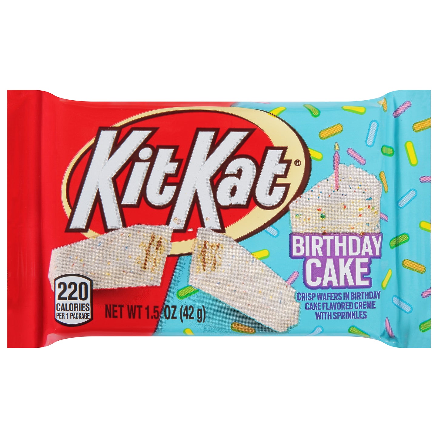 Kit Kat Birthday Cake Crisp Wafers 1.5 oz