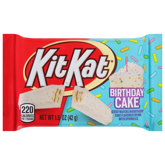 Kit Kat Birthday Cake Crisp Wafers 1.5 oz