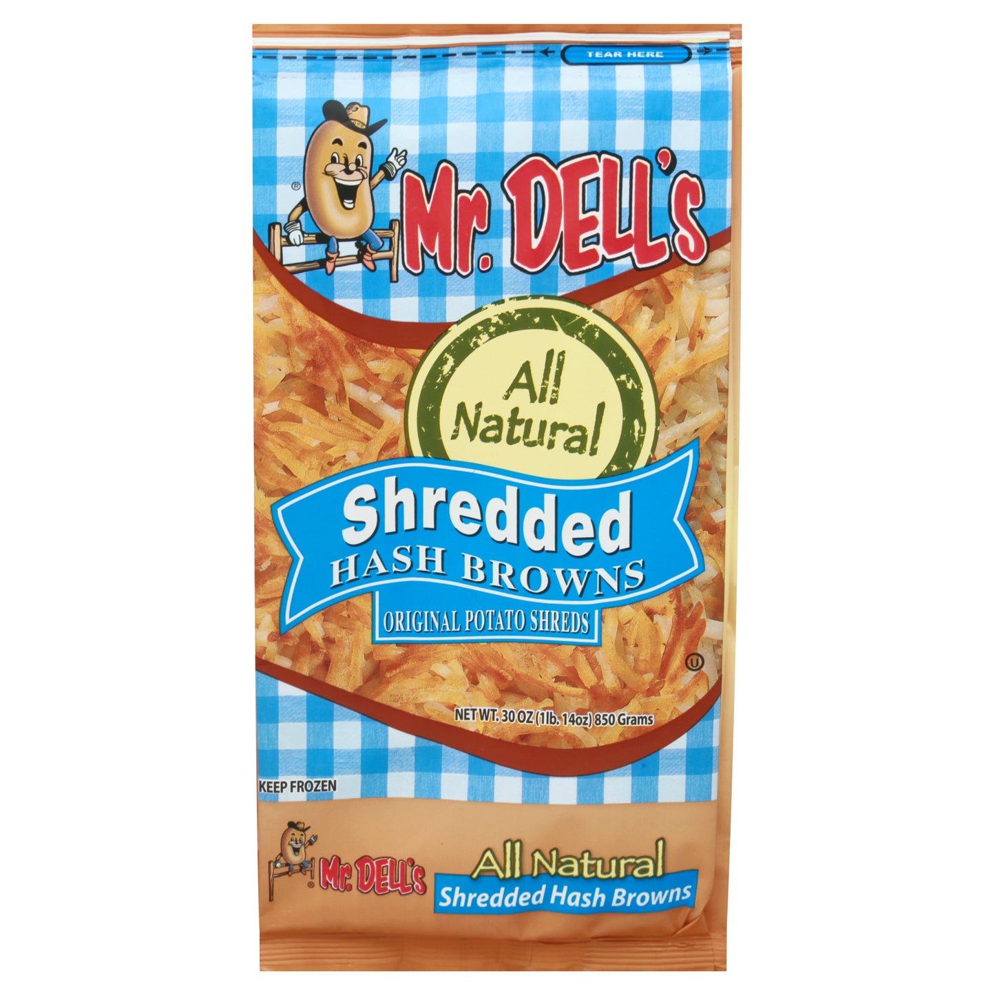 Mr Dells Shredded Hash Browns 30 oz