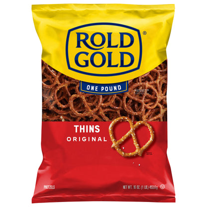 Rold Gold Thins Pretzels Original 16 Oz