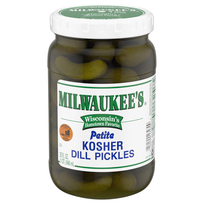 Milwaukee's Petite Kosher Dill Pickles, 32 oz.