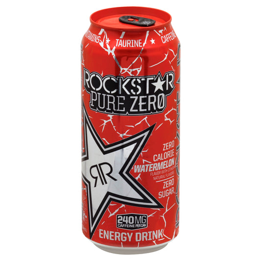 Rockstar Energy Drink 16 oz - Watermelon Zero