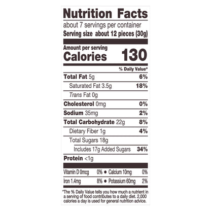 BROOKSIDE Dark Chocolate, Acai and Blueberry Flavored Snacking Chocolate Bag, 7 oz