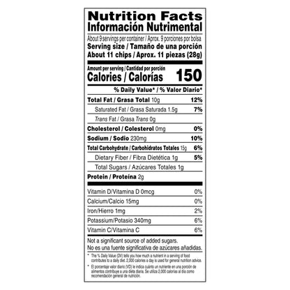 Ruffles Potato Chips Queso Cheese Flavored 8.5 Oz