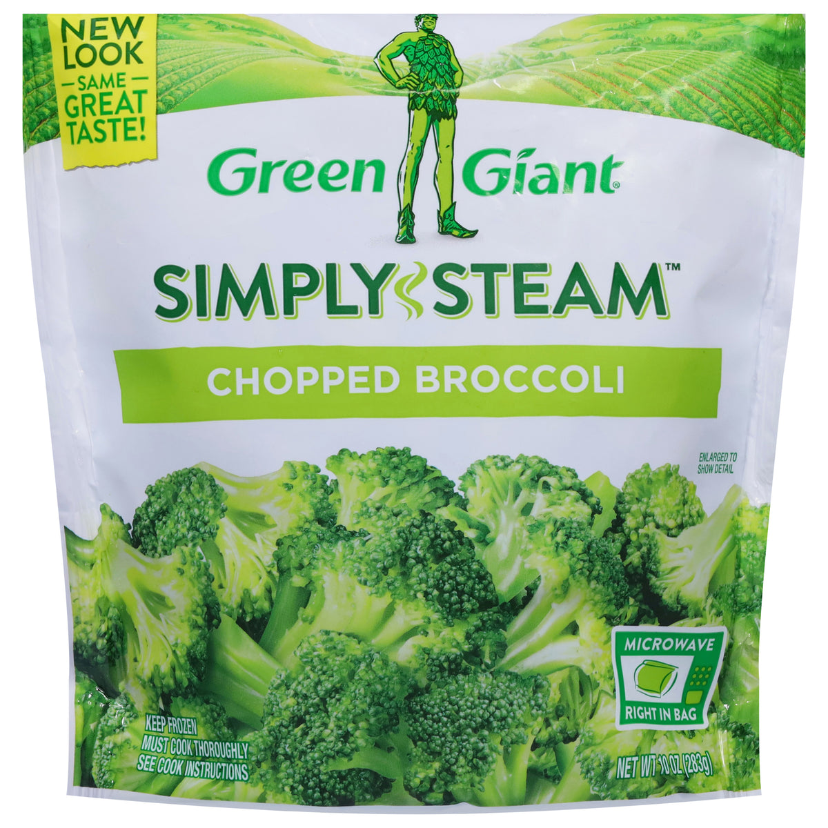 Green Giant Simply Steam Chopped Broccoli 10 oz