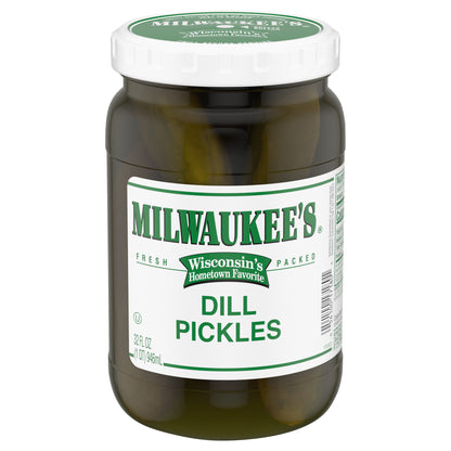 Milwaukee's Dill Pickles, 32 fl oz.