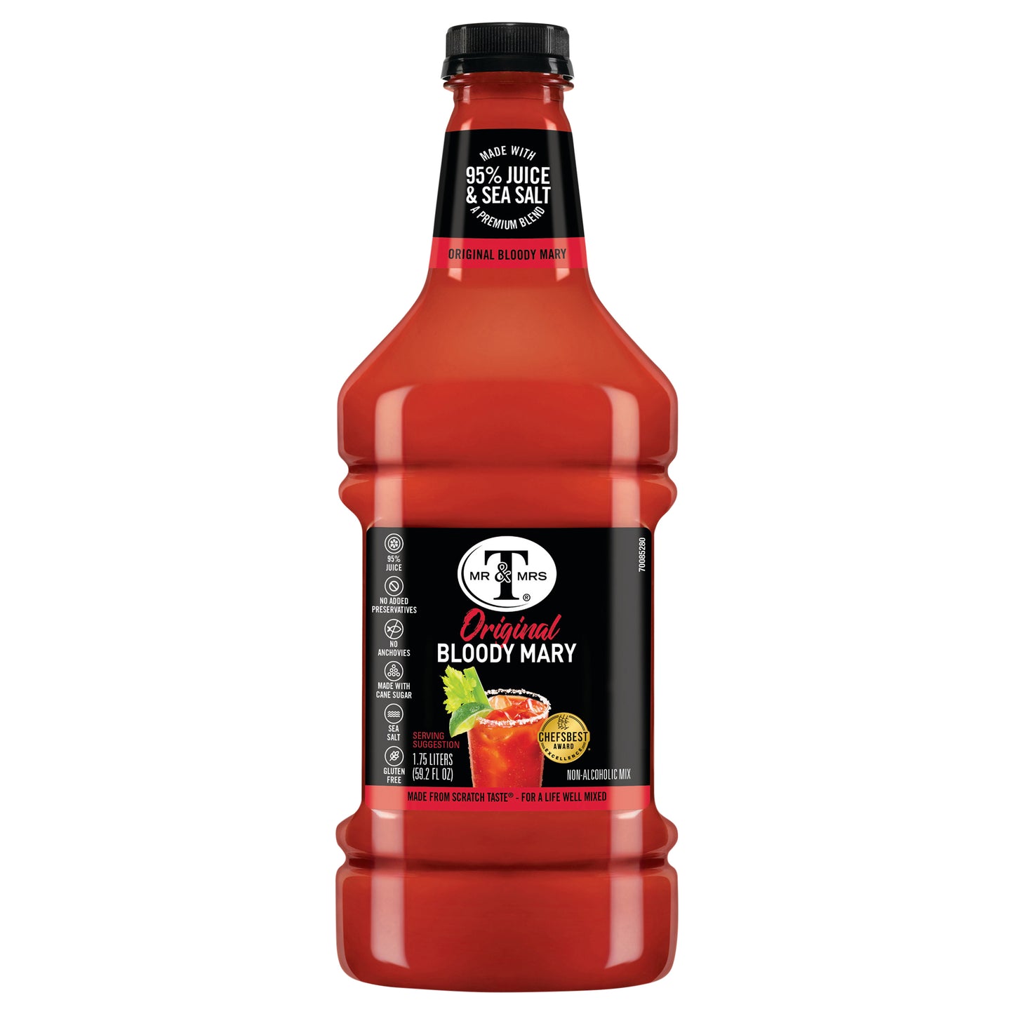 Mr & Mrs T Original Bloody Mary Mix, 1.75 L bottle