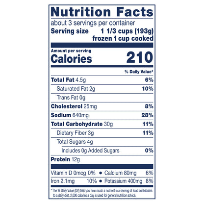 Birds Eye Voila! Cheesy Ranch Chicken Frozen Meal, 21 oz. Bag