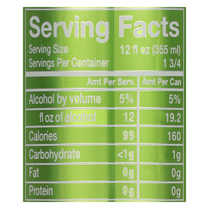 Carbliss Premium Kiwi Strawberry Malt Beverage 19.2 fl oz