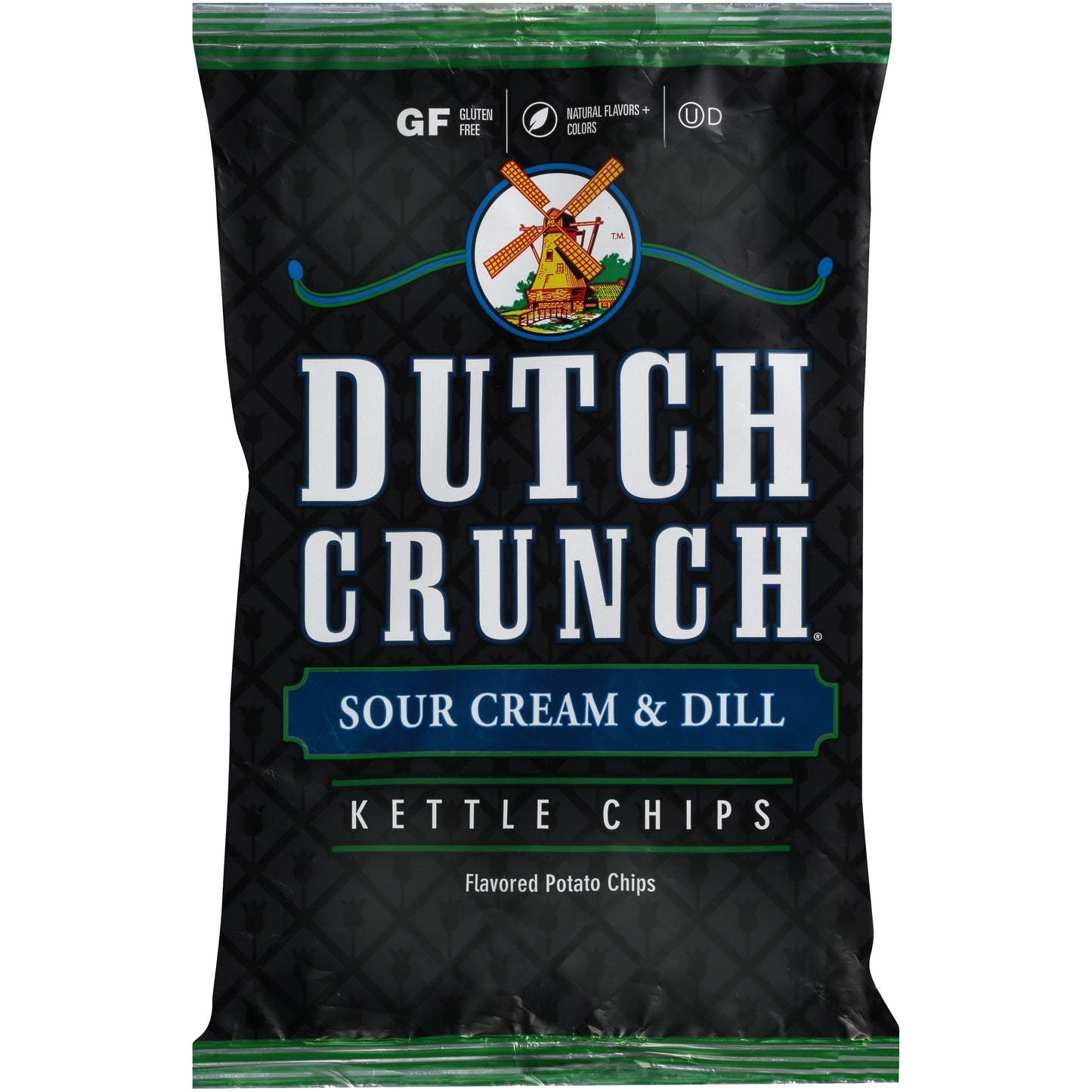 Dutch Crunch® Sour Cream & Dill Kettle Potato Chips 9 oz. Bag