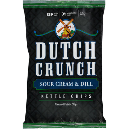 Dutch Crunch® Sour Cream & Dill Kettle Potato Chips 9 oz. Bag