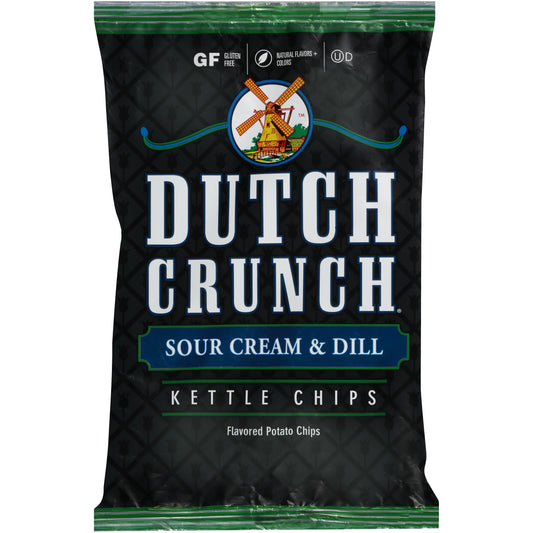 Dutch Crunch® Sour Cream & Dill Kettle Potato Chips 9 oz. Bag