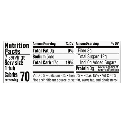 Gerber 2nd Foods Natural for Baby Pear Baby Food, 4 oz. Tubs, 2 Count