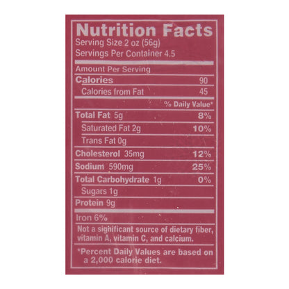 Buddig Ham 9 oz. Tub