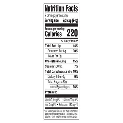 Kemps Crafted Collection Salted Caramel Brownie Ice Cream 1.5 Quart