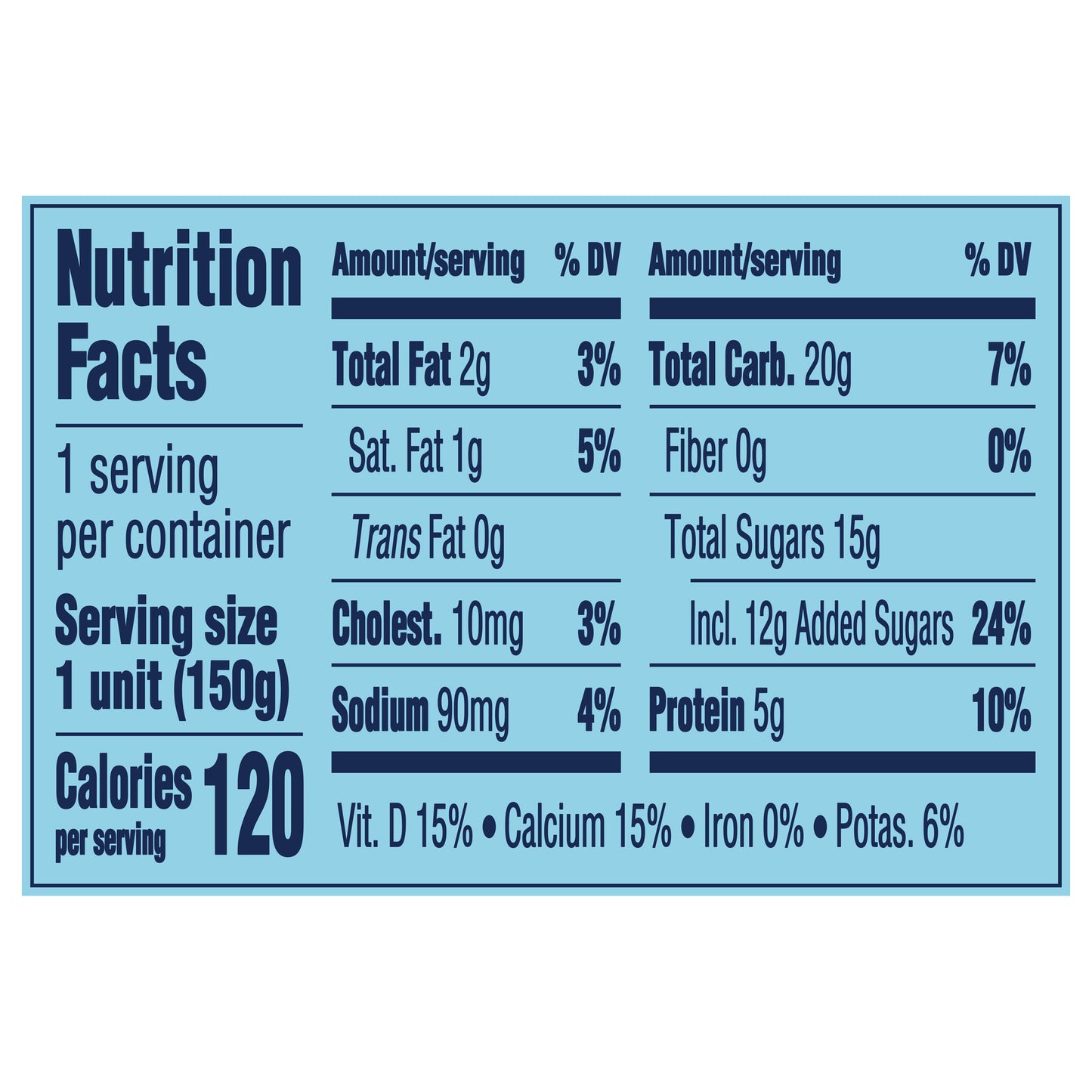 Dannon Fruit on the Bottom Strawberry Low Fat Yogurt 5.3 OZ Container