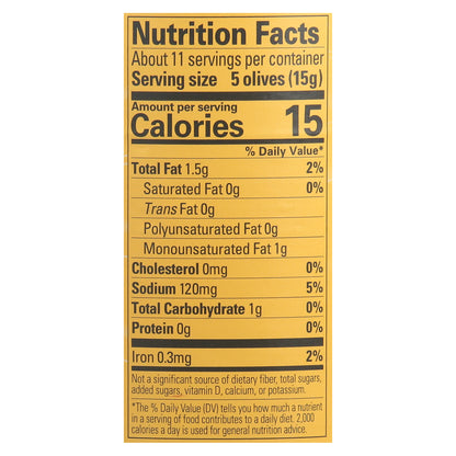 Pearls Medium Pitted Ripe Olives 6 oz