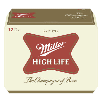 Miller High Life Beer 12 ea