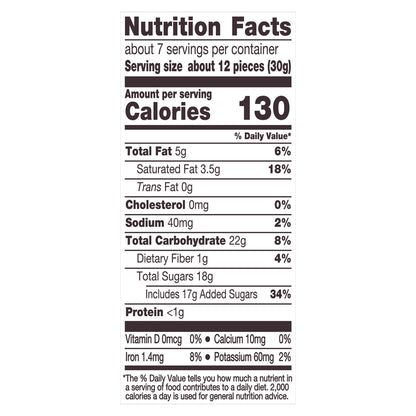 BROOKSIDE Dark Chocolate and Pomegranate Flavored Snacking Chocolate Bag, 7 oz