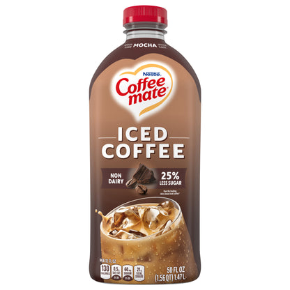 Coffee mate Mocha Flavored Iced Coffee, Non-Dairy Cold Coffee, Ready to Drink