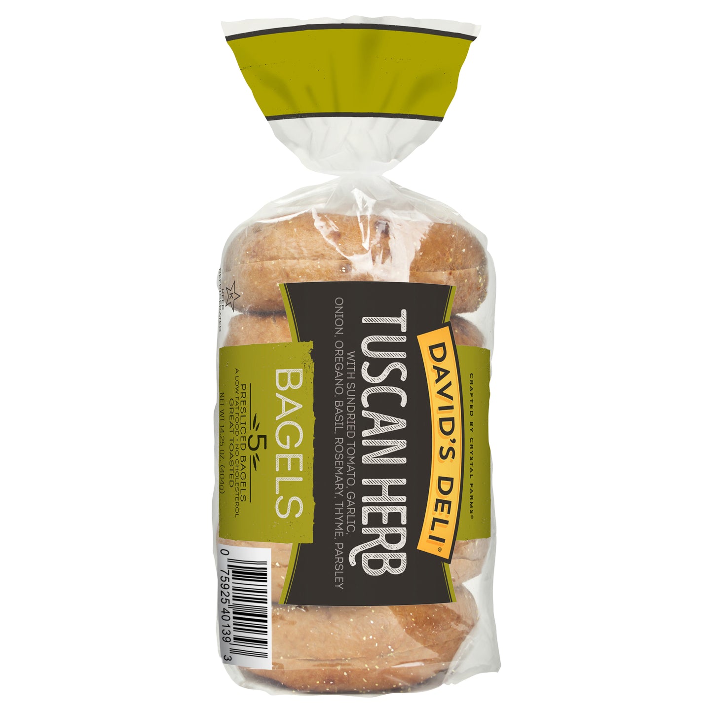 David's Deli Tuscan Style Herb Bagels, 5 ct.
