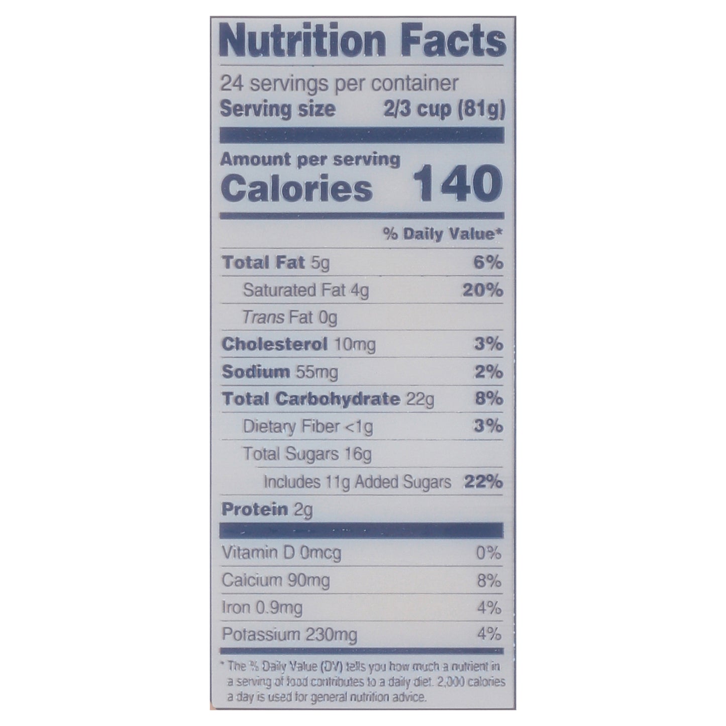 Blue Ribbon Classics Chocolate Frozen Dessert Pail, 128 fl oz