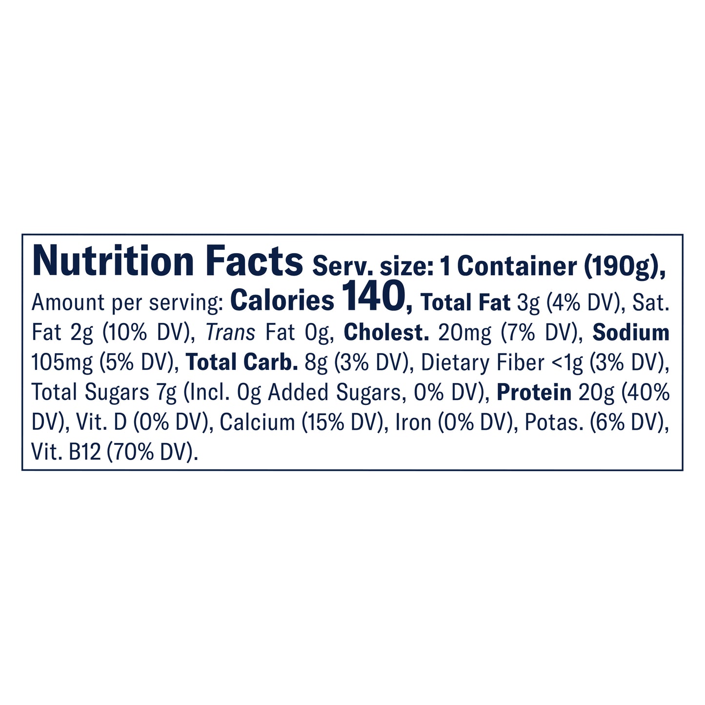 Chobani 20g Protein Mango Low Fat Greek Yogurt Cup