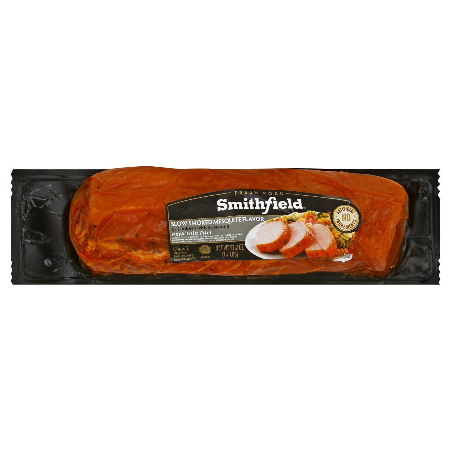 Smithfield Slow Smoked Mesquite Pork Loin Filet, 27.2 oz