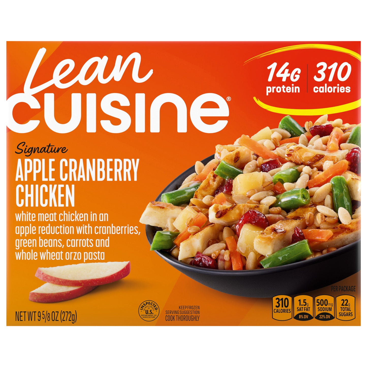 Lean Cuisine Signature Apple Cranberry Chicken Frozen Meals, Chicken Bowl