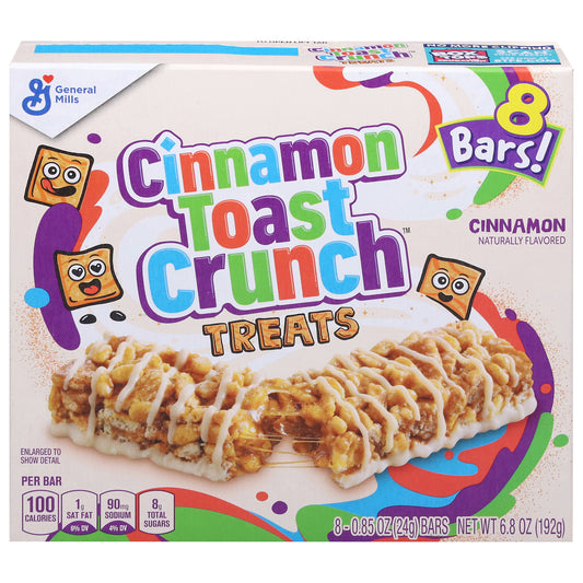 Cinnamon Toast Crunch Treats 8 - 0.85 oz Bars