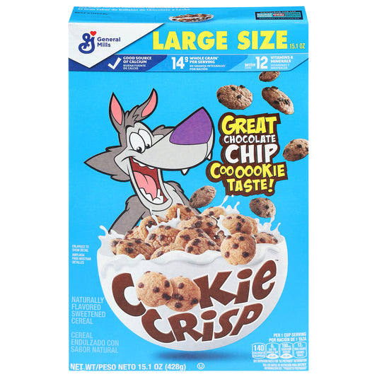 Cookie Crisp Large Size Cereal 15.1 oz