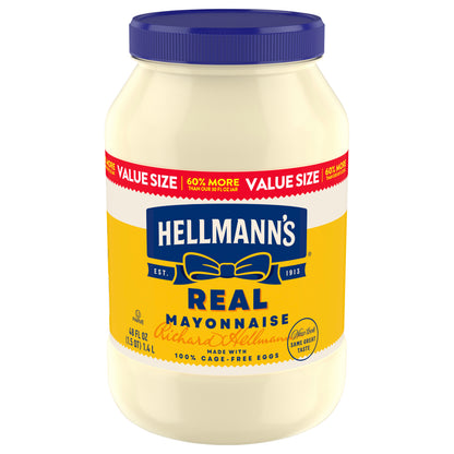 Hellmann's Real Mayonnaise Real Mayo 48 oz